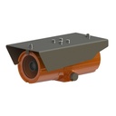 Wisenet TNO-P9072EPT1-Z 8 Megapixel 4K Network Camera - Color, Monochrome - Bullet - Yellow Orange
