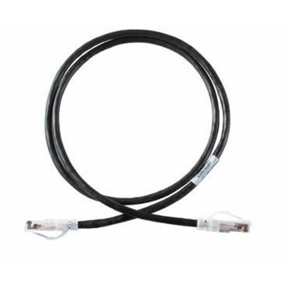 Ortronics Clarity CAT5E Modular Patch Cord, 3 ft, Black