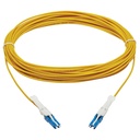 Eaton Tripp Lite Series 400G Duplex Singlemode 9/125 OS2 Fiber Optic Cable (CS-UPC/CS-UPC), Round LSZH Jacket, Yellow, 10 m