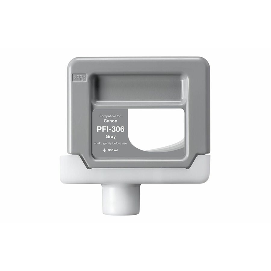 WF Non-OEM New Gray Wide Format Ink Cartridge for Canon PFI-306 (6666B001AA)