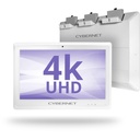 Cybernet CyberMed S S24K All-in-One Computer - Intel Core i5 6th Gen i5-6200U - 8 GB - 128 GB SSD - 23.6" 4K UHD Touchscreen - Desktop - White