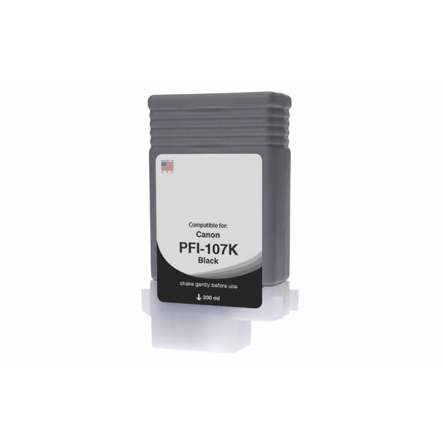 WF Non-OEM New Black Wide Format Ink Cartridge for Canon PFI-107 (6705B001AA)