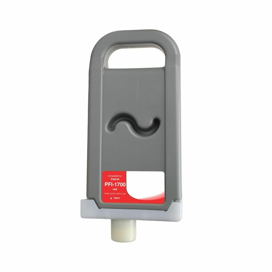 WF Non-OEM New Red Wide Format Ink Cartridge for Canon PFI-1700 (0783C001AA)