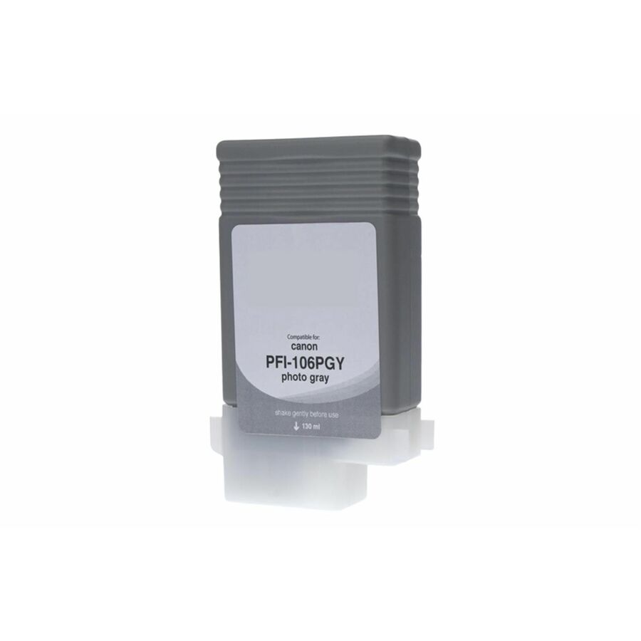 WF Non-OEM New Photo Gray Wide Format Ink Cartridge for Canon PFI-106 (6631B001AA)