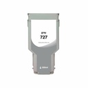 WF Non-OEM New High Yield Gray Wide Format Ink Cartridge for HP 727 (F9J80A)