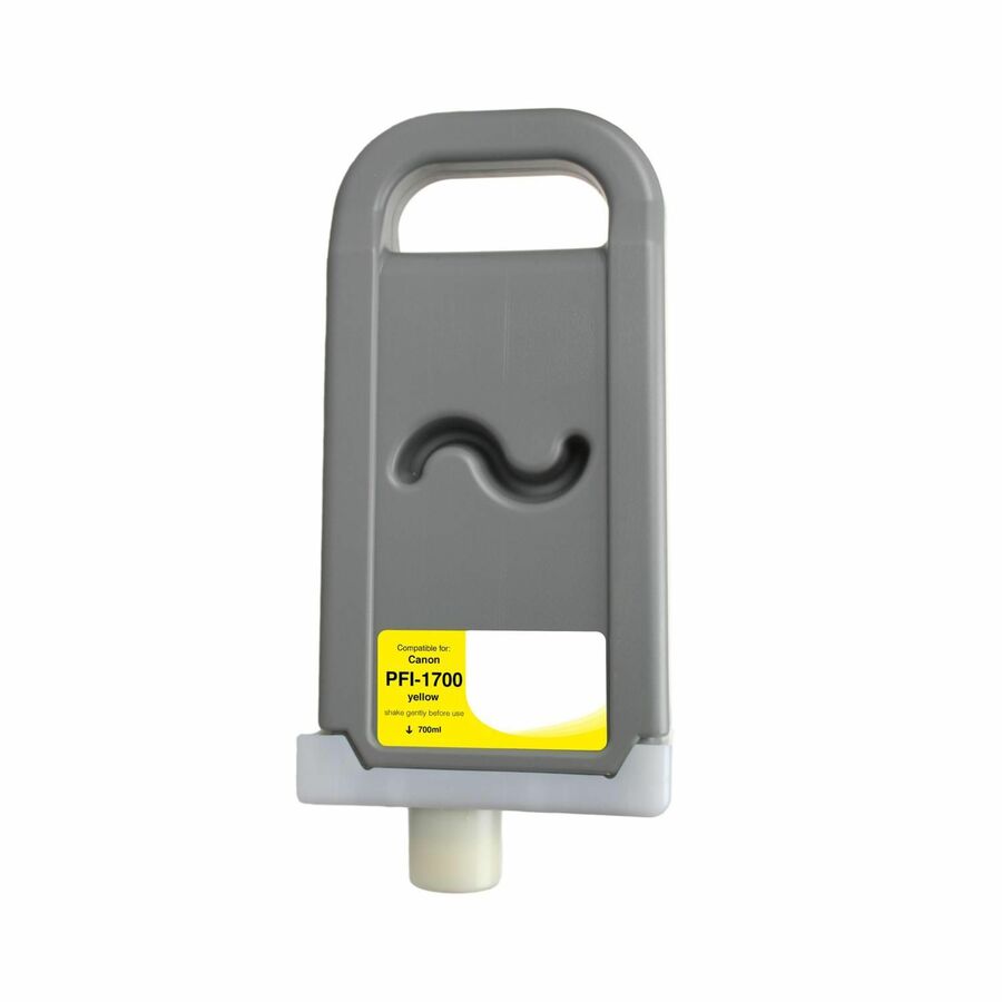 WF Non-OEM New Yellow Wide Format Ink Cartridge for Canon PFI-1700 (0778C001AA)