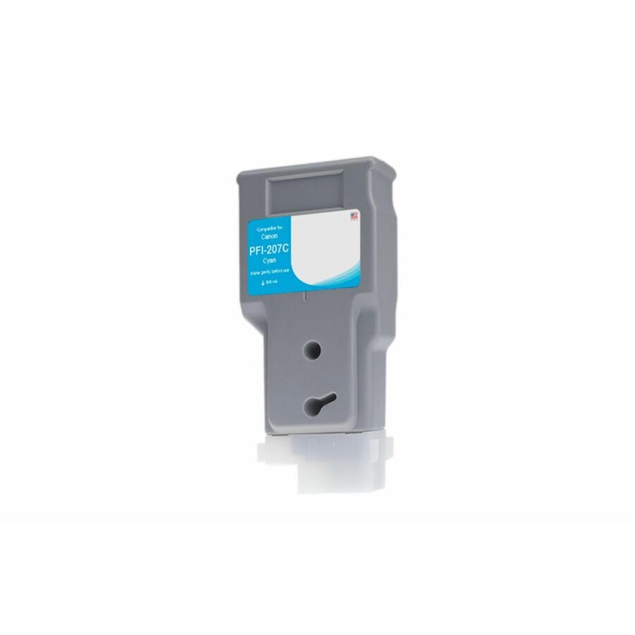 WF Non-OEM New Cyan Wide Format Ink Cartridge for Canon PFI-207 (8790B001AA)