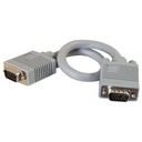 C2G 15ft Premium Shielded HD15 SXGA M/M Monitor Cable