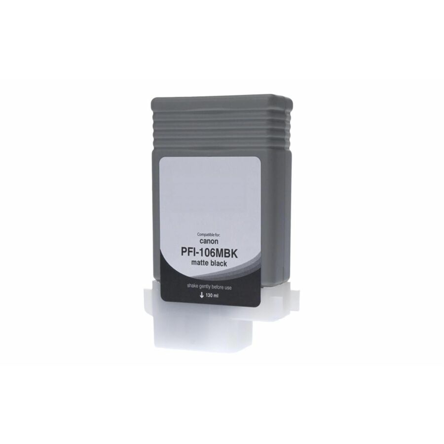 WF Non-OEM New Matte Black Wide Format Ink Cartridge for Canon PFI-106 (6620B001AA)
