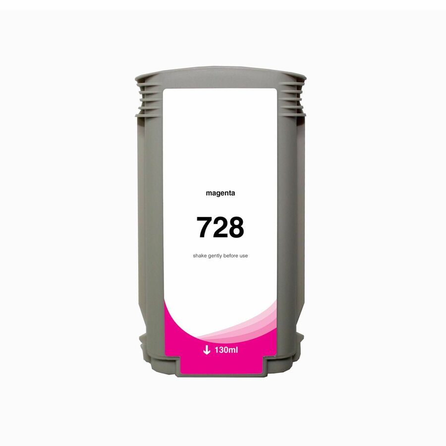 WF Non-OEM New Magenta Wide Format Ink Cartridge for HP 728 (F9J66A)