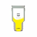 WF Non-OEM New High Yield Yellow Wide Format Ink Cartridge for HP 727 (F9J78A)