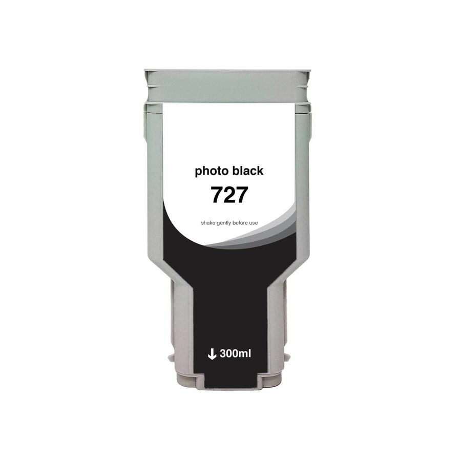 WF Non-OEM New High Yield Photo Black Wide Format Ink Cartridge for HP 727 (F9J79A)