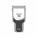 WF Non-OEM New Matte Black Wide Format Ink Cartridge for HP 728 (F9J68A)