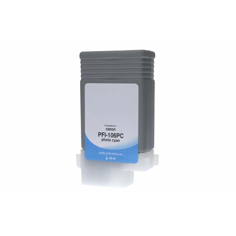 WF Non-OEM New Photo Cyan Wide Format Ink Cartridge for Canon PFI-106 (6625B001AA)