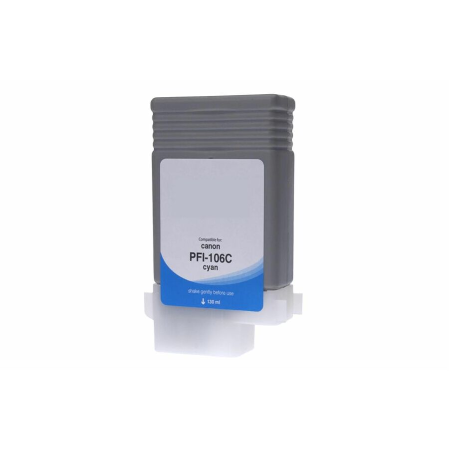 WF Non-OEM New Cyan Wide Format Ink Cartridge for Canon PFI-106 (6622B001AA)