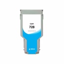 WF Non-OEM New Cyan Wide Format Ink Cartridge for HP 728 (F9K17A)