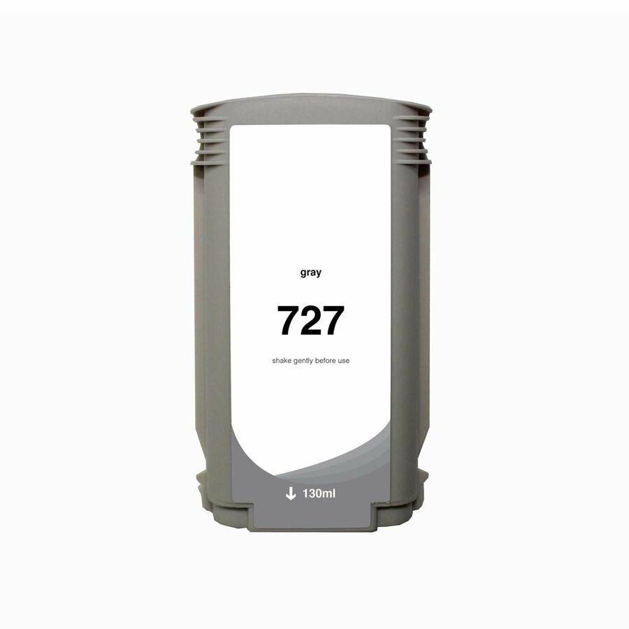 WF Non-OEM New Gray Wide Format Ink Cartridge for HP 727 (B3P24A)