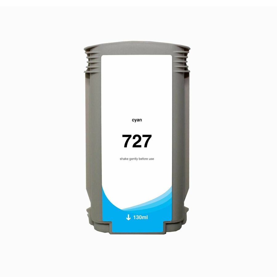 WF Non-OEM New Cyan Wide Format Ink Cartridge for HP 727 (B3P19A)