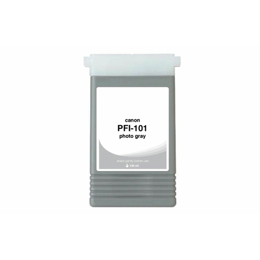 WF Non-OEM New Photo Gray Wide Format Ink Cartridge for Canon PFI-101 (0893B001AA)