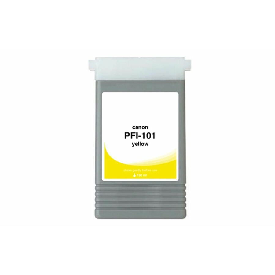 WF Non-OEM New Yellow Wide Format Ink Cartridge for Canon PFI-101 (0886B001AA)