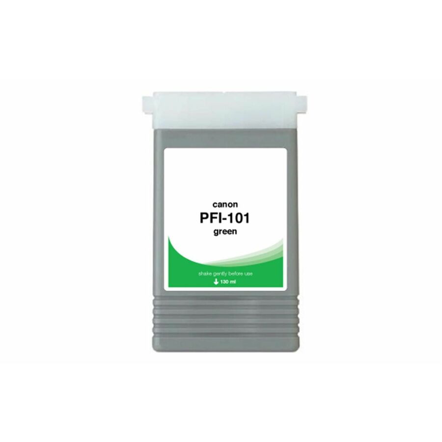 WF Non-OEM New Green Wide Format Ink Cartridge for Canon PFI-101 (0890B001AA)