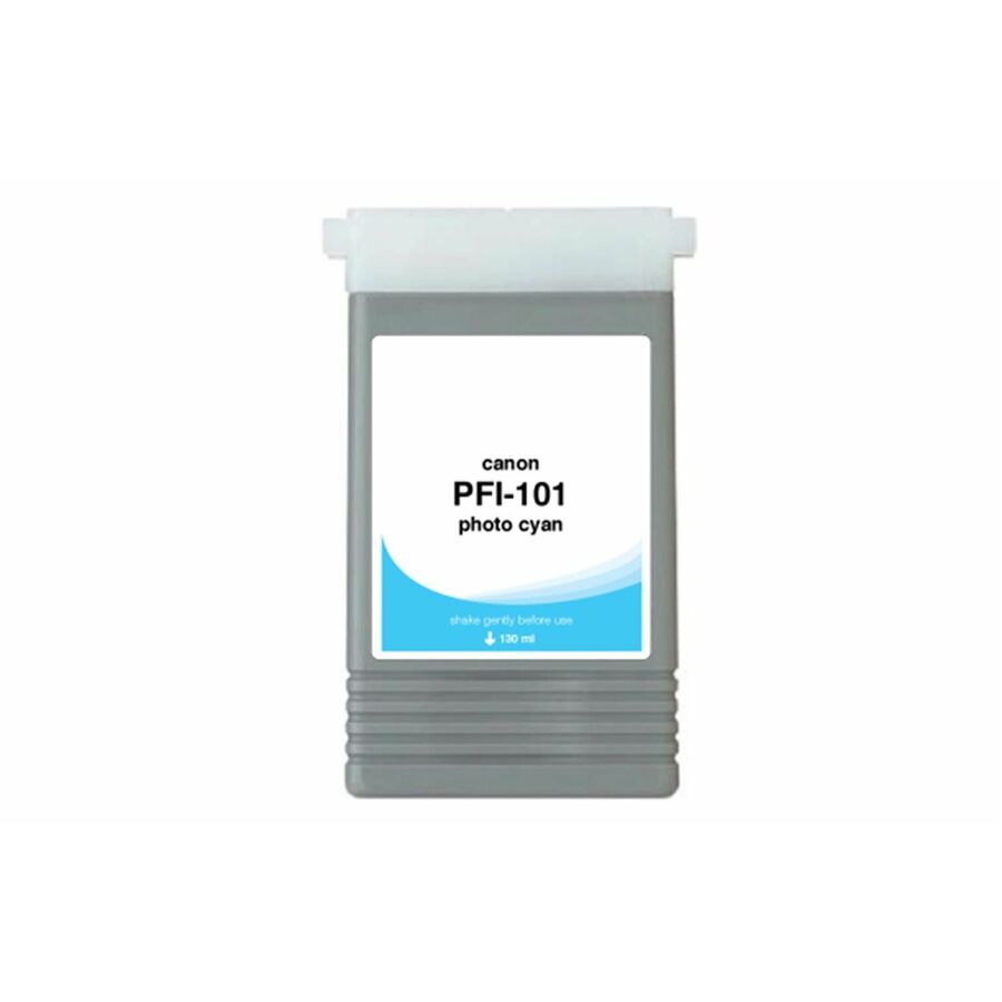 WF Non-OEM New Photo Cyan Wide Format Ink Cartridge for Canon PFI-101 (0887B001AA)