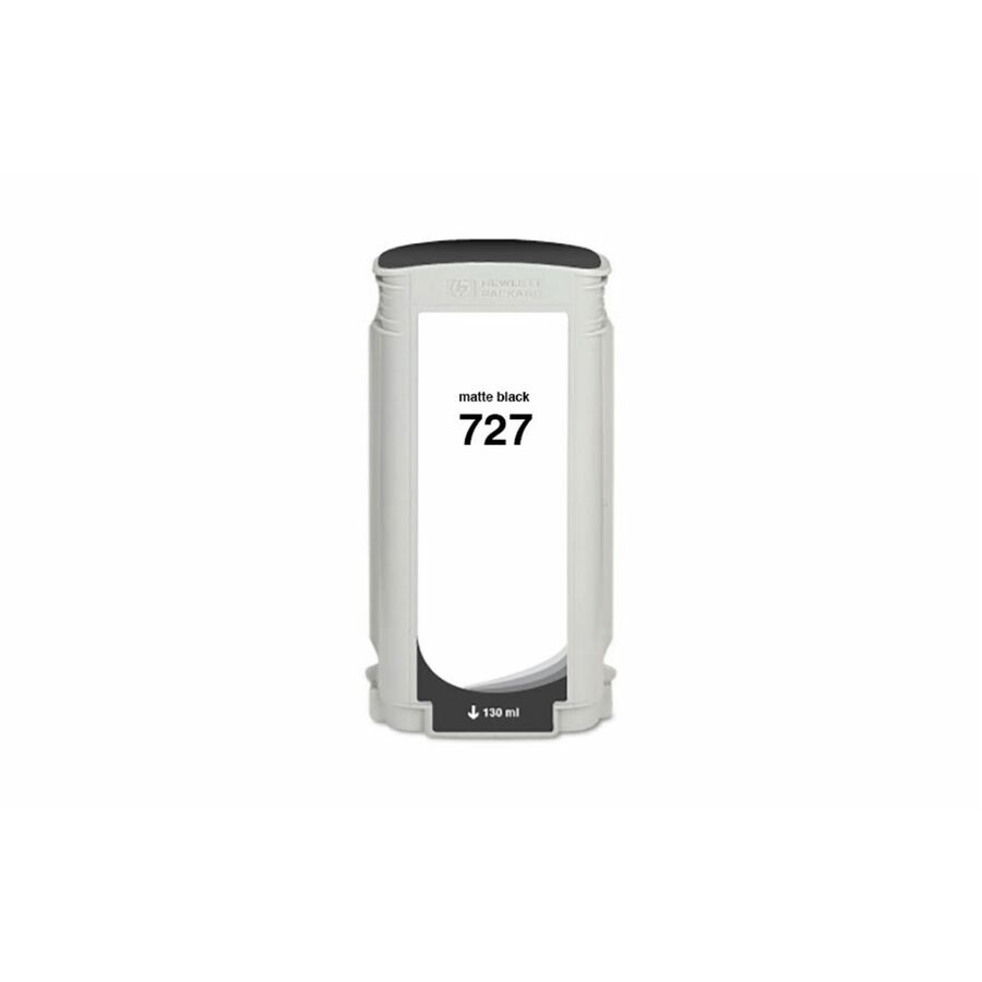 WF Non-OEM New Matte Black Wide Format Ink Cartridge for HP 727 (B3P22A)