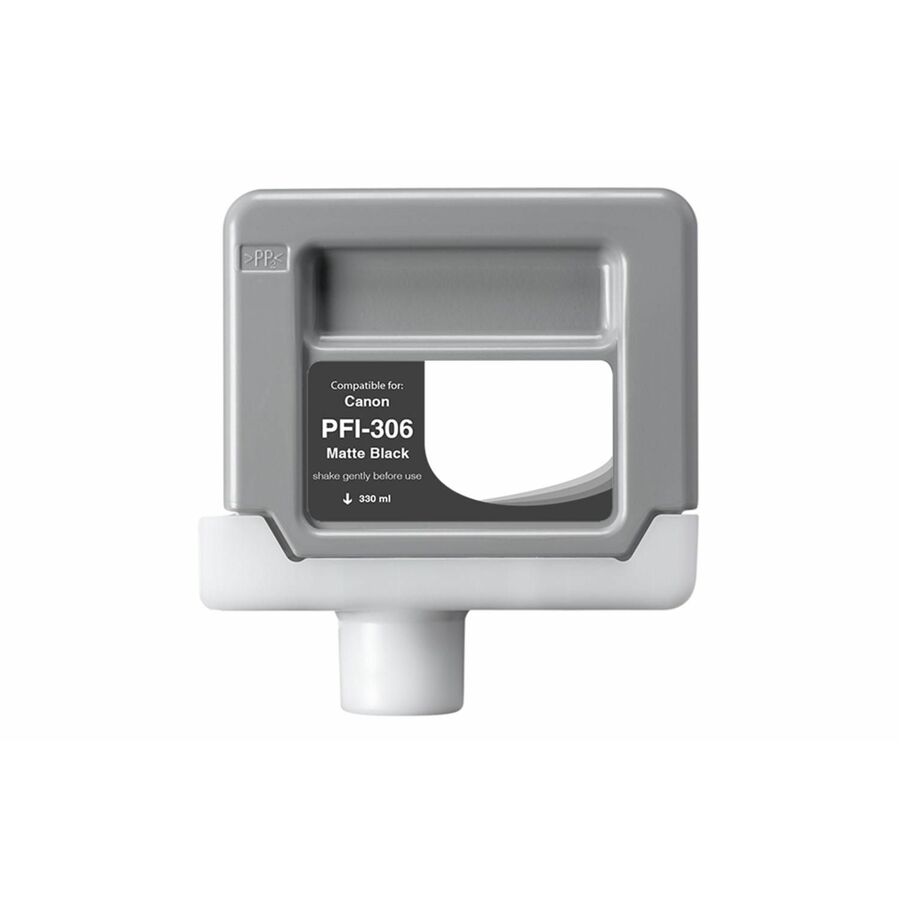 WF Non-OEM New Matte Black Wide Format Ink Cartridge for Canon PFI-306 (6656B001AA)
