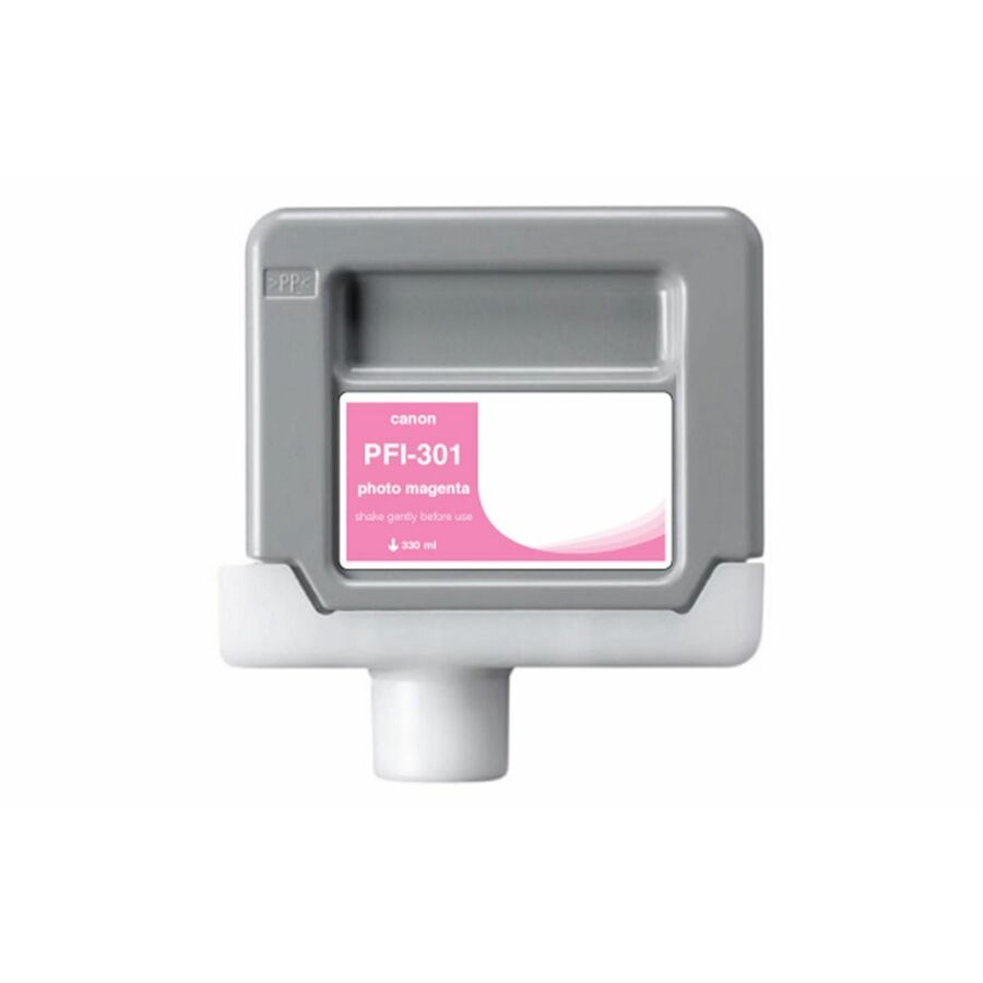 WF Non-OEM New Photo Magenta Wide Format Ink Cartridge for Canon PFI-301 (1491B001AA)