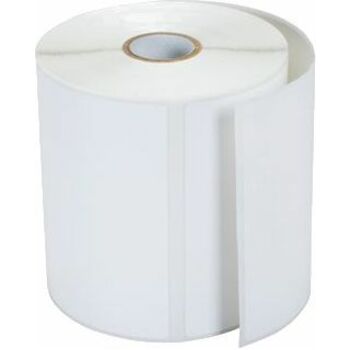 Brother Premium Die-Cut Label, 2.5 inch x 4 inch, 2.28" OD, 36 Rolls/Case