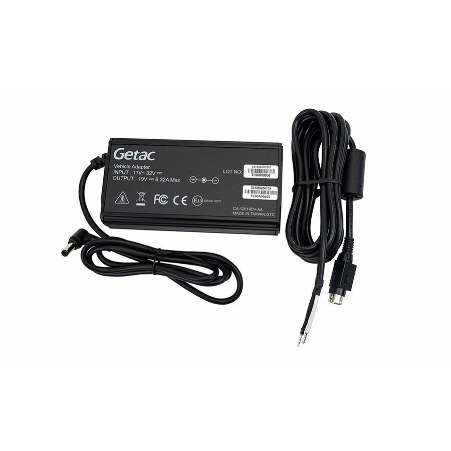 Gamber-Johnson Getac 120W Auto Power Adapter with Bare Wire Lead