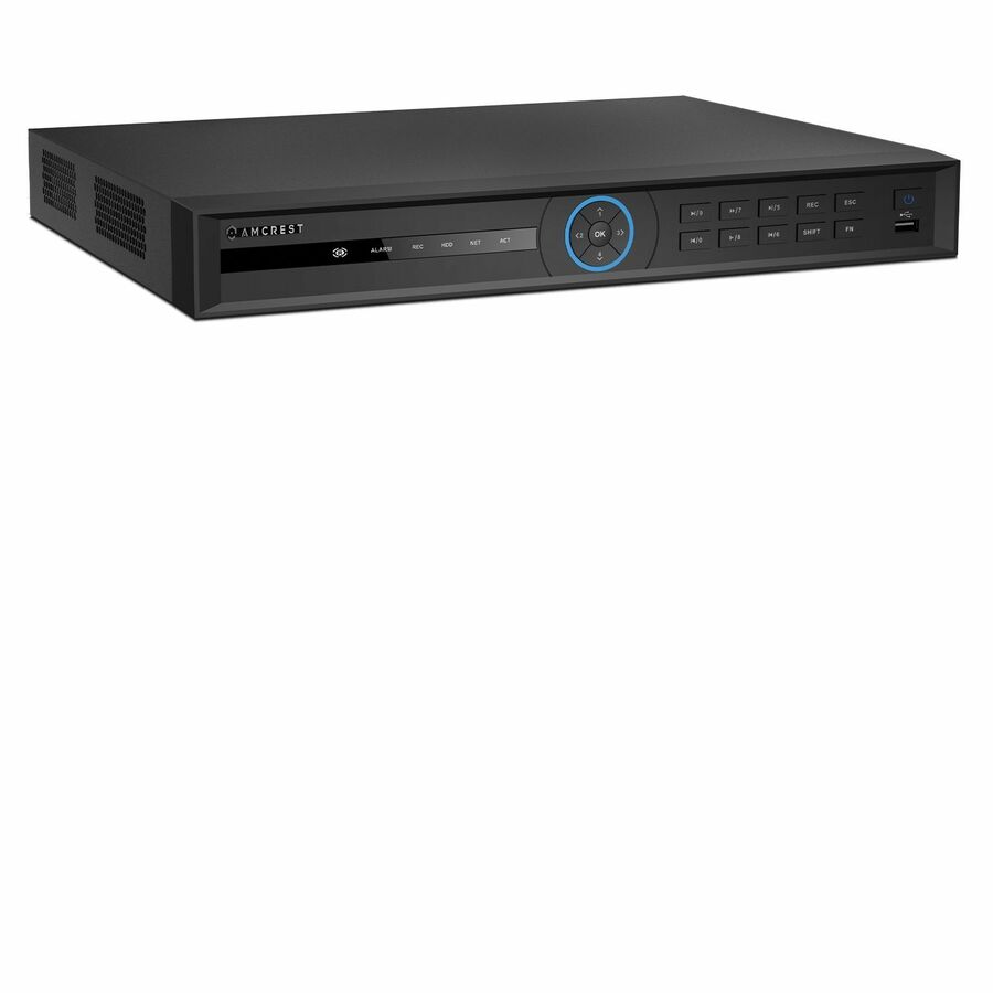Amcrest NV4208E-AI Video Surveillance Station - 16 TB HDD
