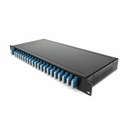 AddOn 40 Channel High Performance DWDM MUX and DEMUX (Duplex), 1U Rack Mount, Channels 21-60, with Monitor Port (2%), LC/UPC Adapters