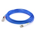 AddOn 5m SC to LC Blue OM1 Duplex OFNR (Riser-Rated) MMF Fiber Patch Cable