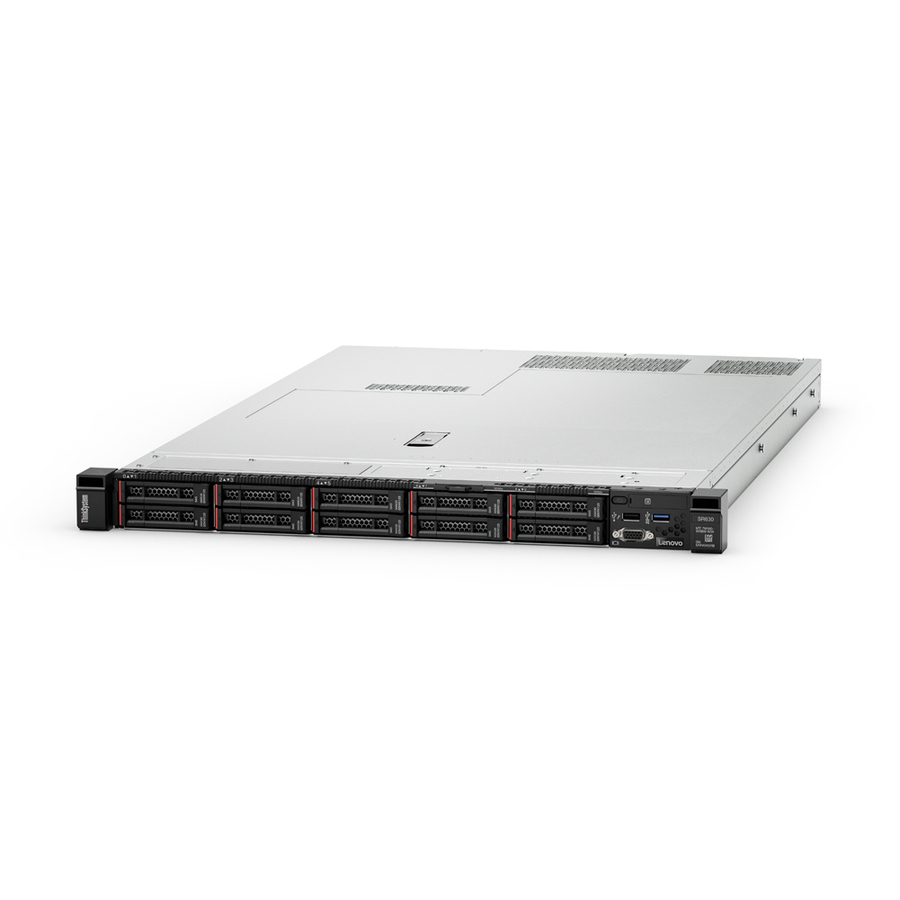Lenovo ThinkSystem SR630 7X02T0LA00 1U Rack Server - 12Gb/s SAS Controller