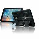 CTA Digital Rugged Security Case with Kickstand and Anti-Theft Cable for iPad Pro 9.7, iPad (Gen. 5-6), and iPad Air (Gen. 1-2)