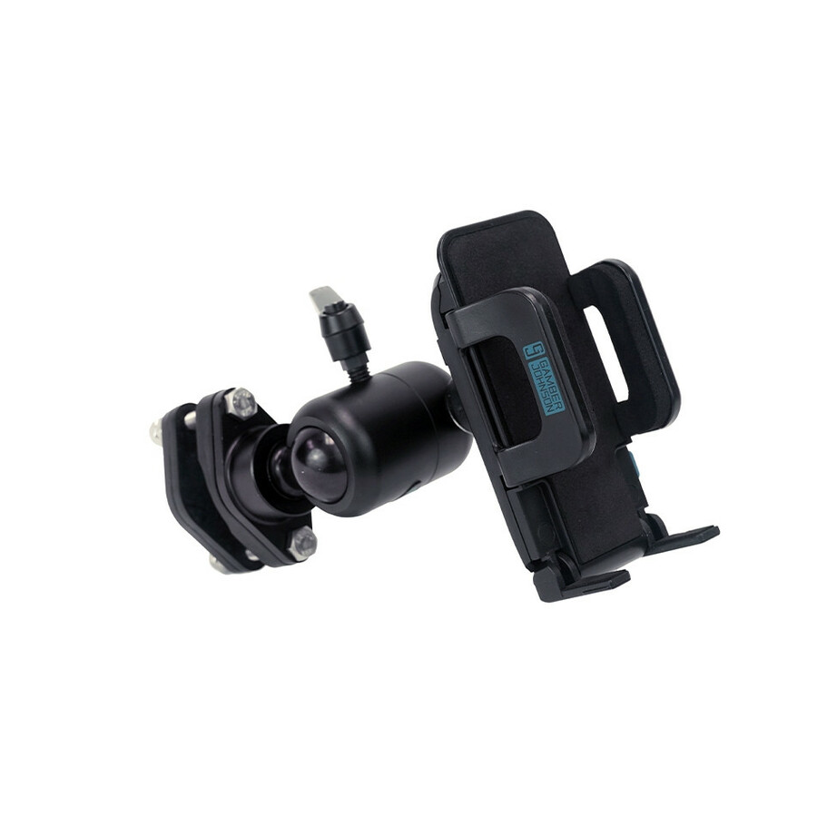 Zirkona Clamp Mount for Smartphone, Mobile Phone - Black