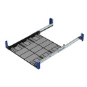 Rack Solutions 1U Light Duty Sliding Laptop Shelf 18in (D)