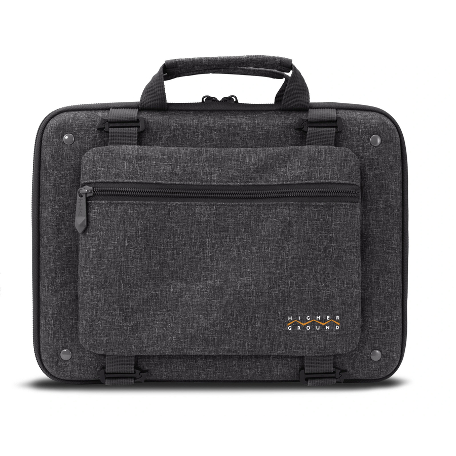 Higher Ground Shuttle 3.0 Carrying Case for 15" Notebook, Chromebook - Gray