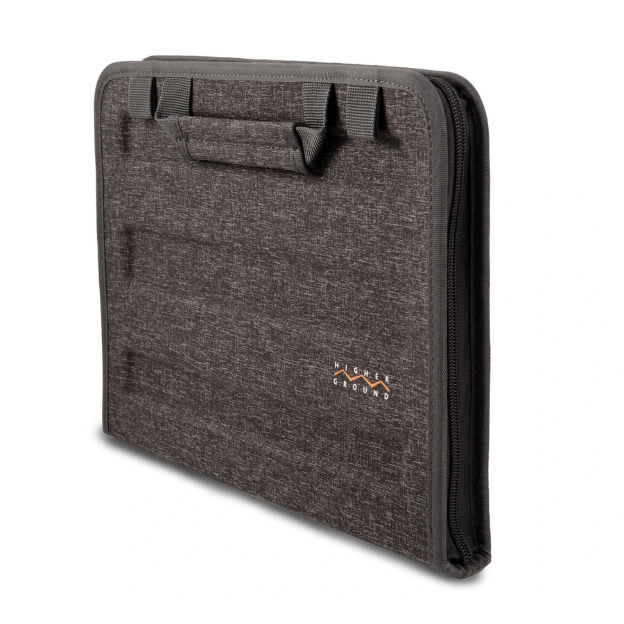Higher Ground Datakeeper Carrying Case for 13" Notebook, Chromebook - Gray