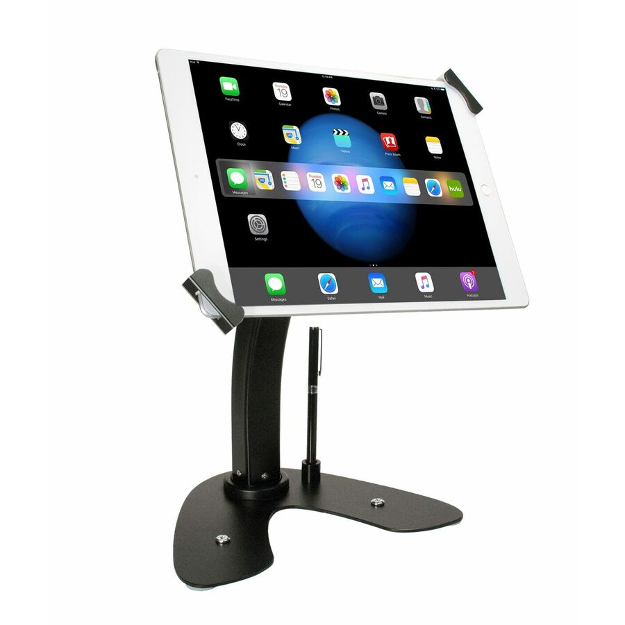 CTA Digital Universal Dual Security Kiosk, Locking Holder 7-13" Tablets - BLK