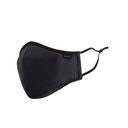 Moshi OmniGuard™ Mask with 3 Replaceable Nanohedron Filters - Ocean Black (M) PM 0.075 Filtration, Anti-bacterial Treatment, Washable and Reusable, Includes Carry Pouch