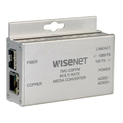 Wisenet TMC-GSFP Transceiver/Media Converter