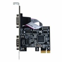 SIIG Dual-Serial Port / RS-232 PCIe Card