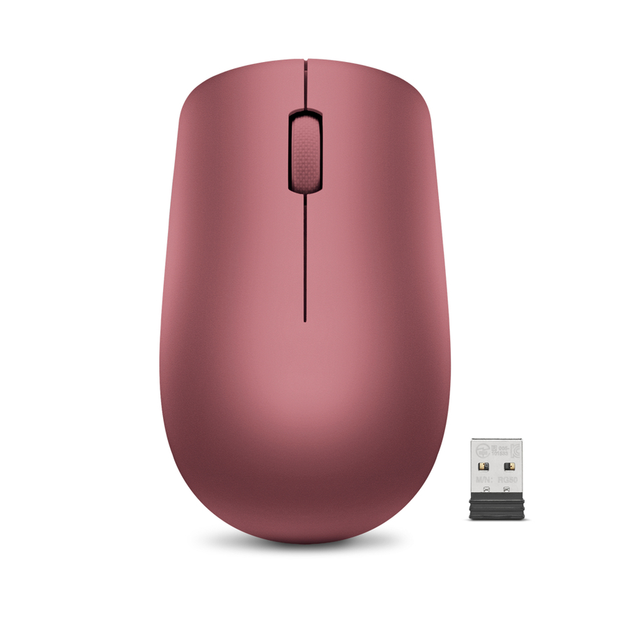 Lenovo 530 Wireless Mouse (Cherry Red)