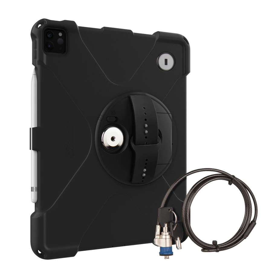 The Joy Factory aXtion Bold MPS case with Key Lock for iPad Pro 12.9" 4th Gen (Black)
