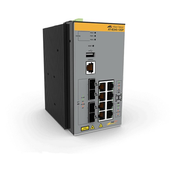 Allied Telesis Industrial PoE+ Ethernet Layer 3 Switch