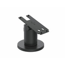 SpacePole DuraTilt Mounting Bracket for Payment Terminal, POS Equipment - Black