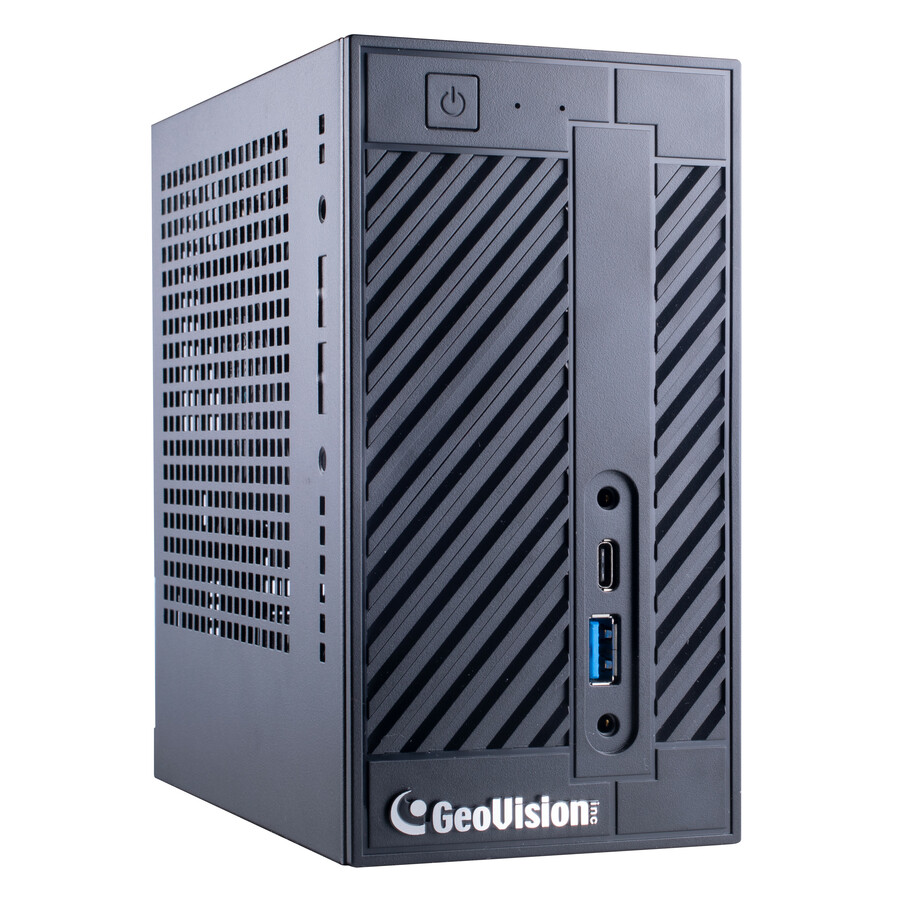 GeoVision GV-Mini UVS-NRLT256-00I7 Desktop Computer - Intel Core i7 - 8 GB - Mini PC - Black