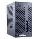 GeoVision GV-Mini UVS-NRLT256-0000 Desktop Computer - Intel Core i3 - 8 GB - Mini PC - Black